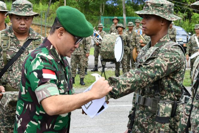 
 Patroli Terkoordinasi Antara TNI AD – TDM Resmi dibuka