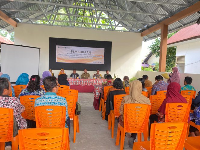 
 Kegiatan Sosialisasi saat sedang berlangsung 