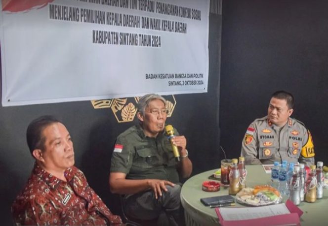 
 Wujudkan Stabilitas Keamanan: Kesbangpol Sintang Gelar Rakoor Deteksi Dini Jelang Pilkada Sintang 2024