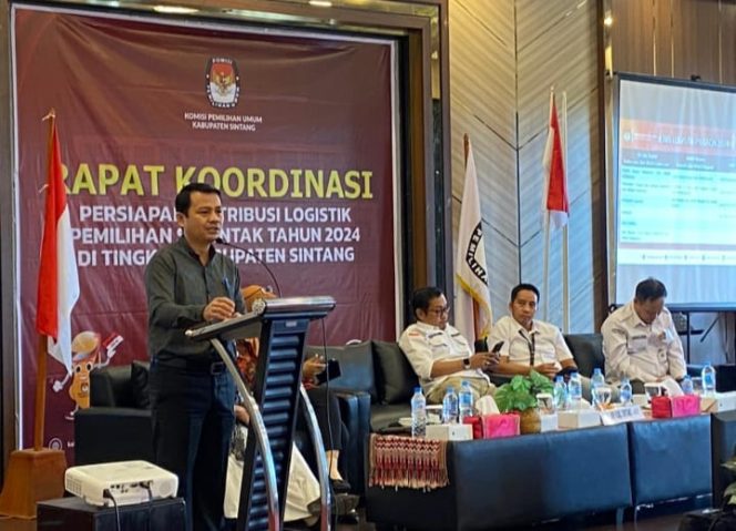 
 KPU Sintang Siap Distribusikan Logistik Pilkada Serentak 2024